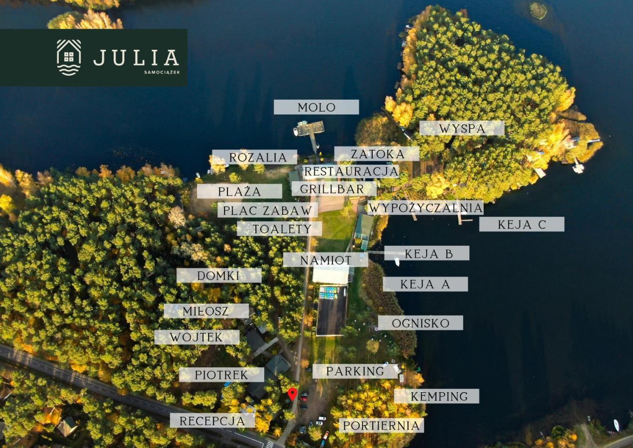 Osrodek Wypoczynkowy "Julia" W Samociazku Hotel Samociążek Kültér fotó